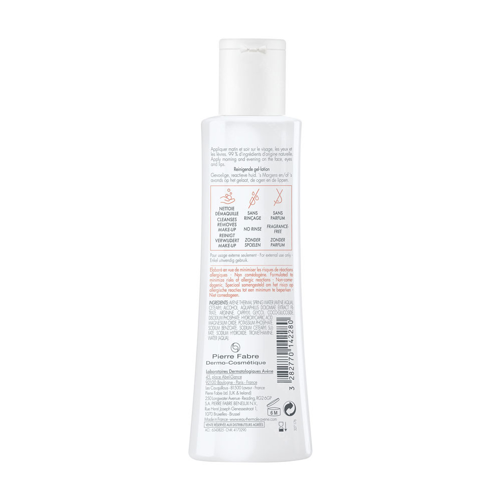 Avène Tolérance Reinigende Gel-lotion 200ml