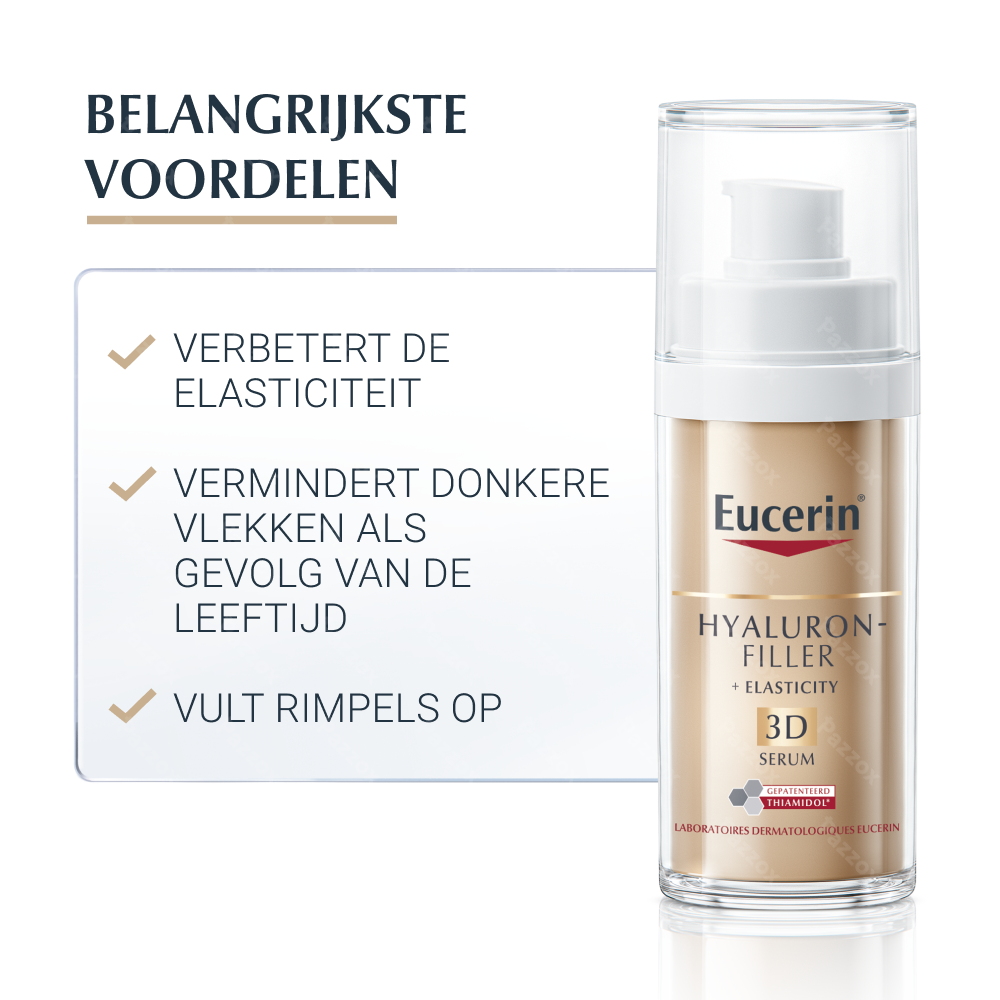 Eucerin Hyaluron-Filler + Elasticity 3D Serum Anti-Age en Rimpels 30ml