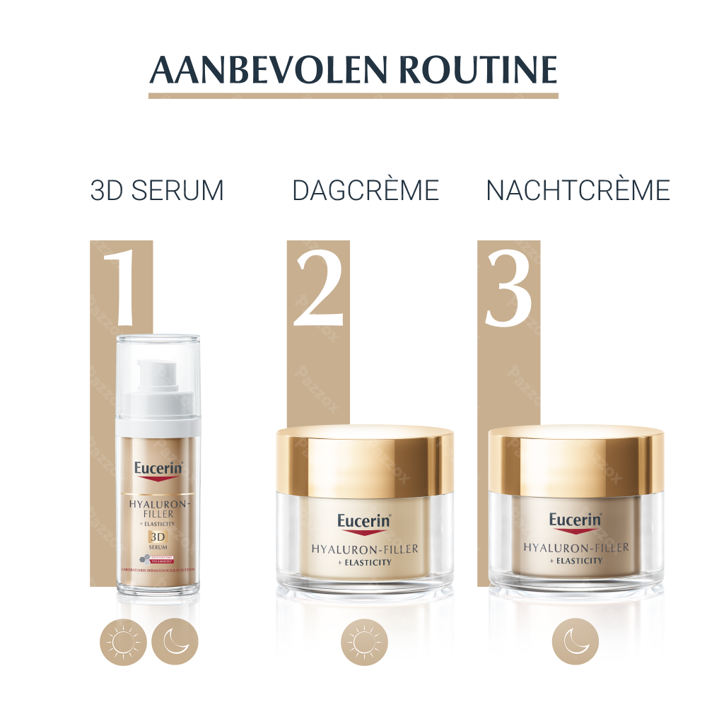 Eucerin Hyaluron-Filler + Elasticity 3D Serum Anti-Age en Rimpels 30ml