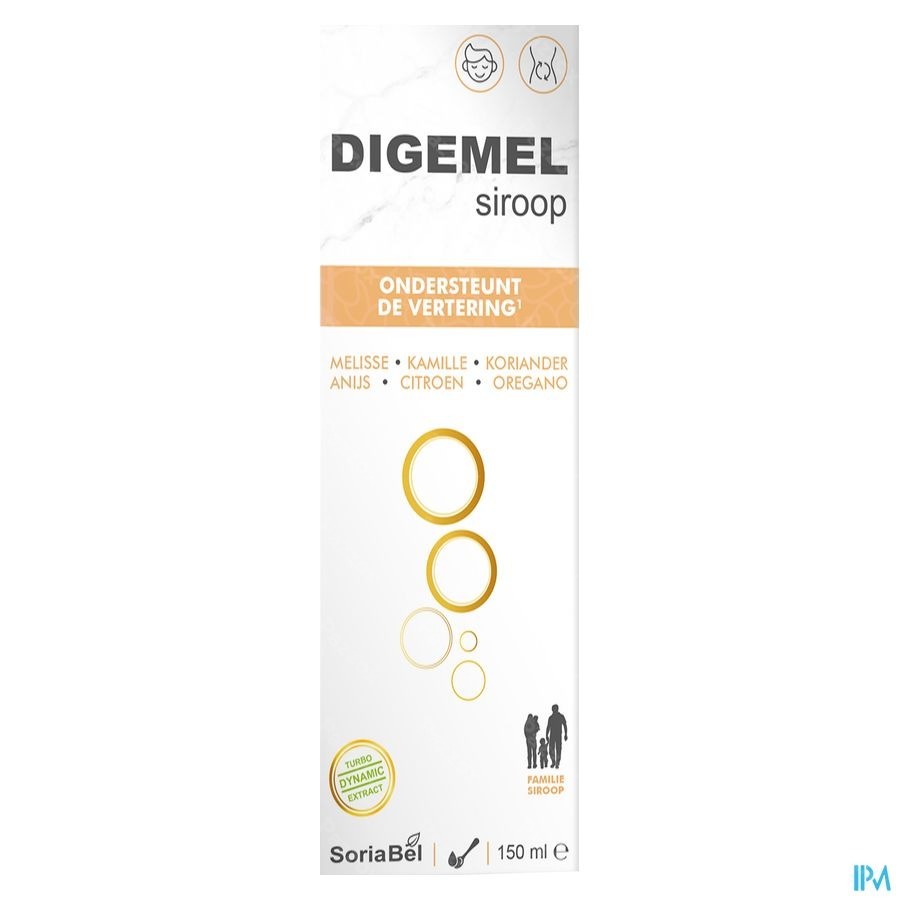 SoriaBel Digemel Zachte Vertering Siroop 150ml 