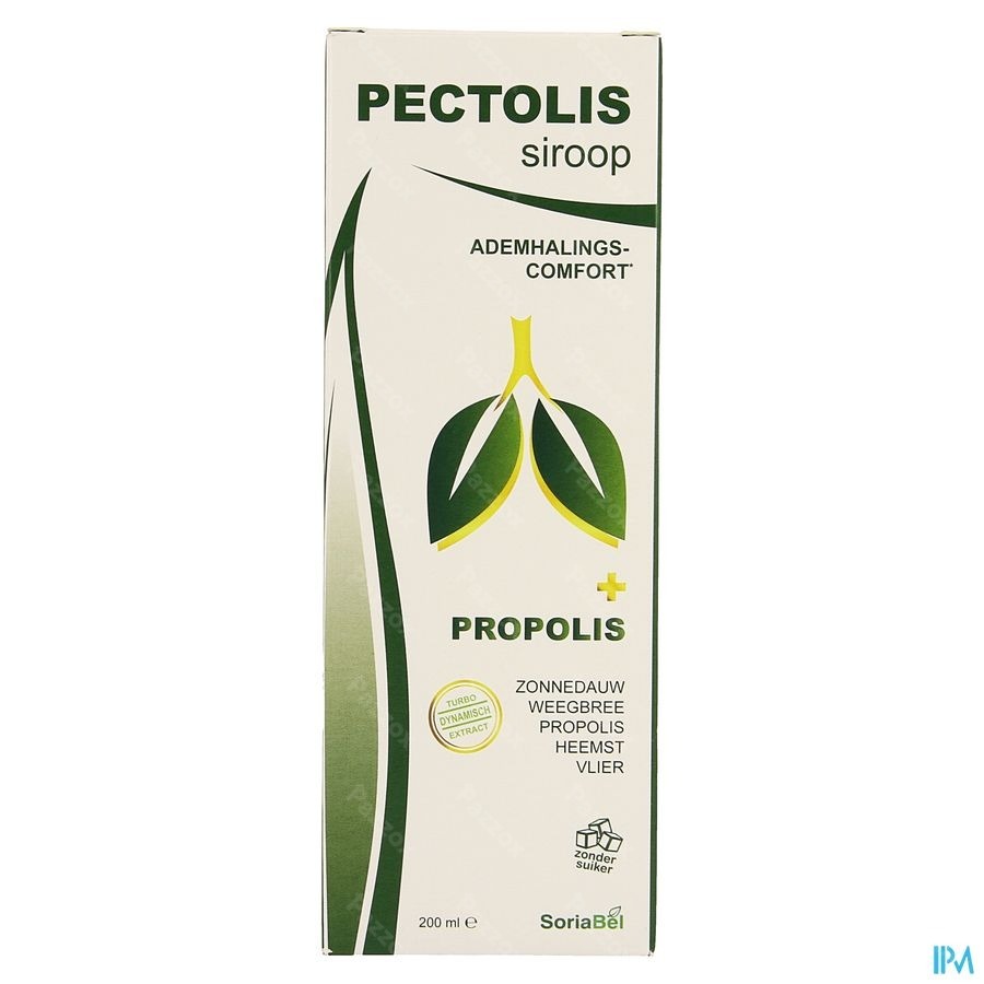 Soria Pectolis Zonder Suiker Siroop 200ml