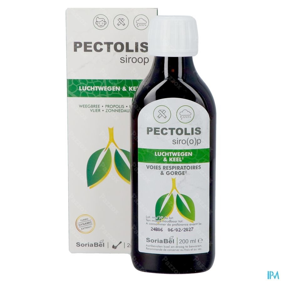 Soria Pectolis Zonder Suiker Siroop 200ml