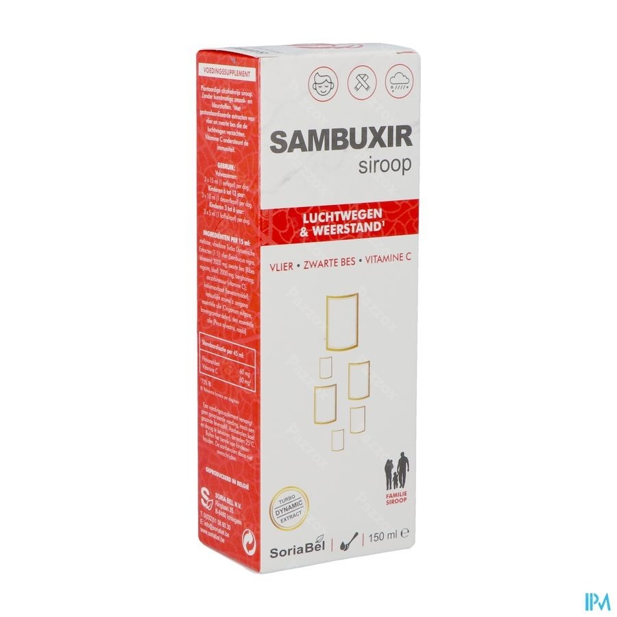 Soria Sambuxir Siroop 150ml