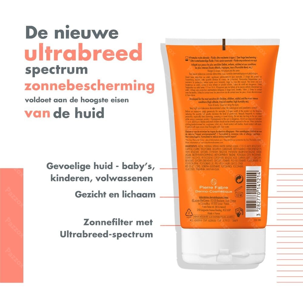 Avène Soleil Intense Protect SPF50+ Fluide 150ml