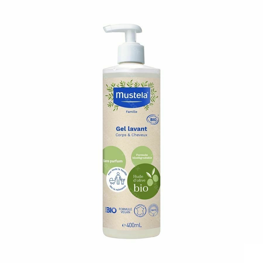 Mustela Fam Bio Wasgel 400ml