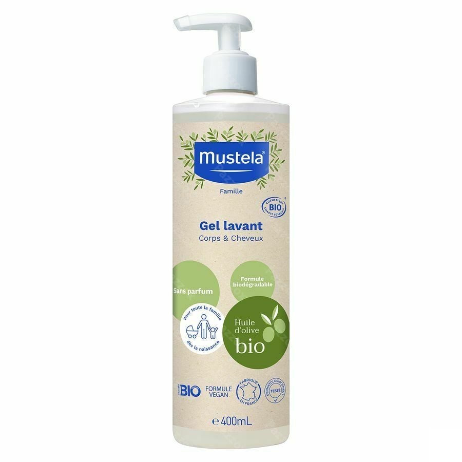 Mustela Fam Bio Wasgel 400ml