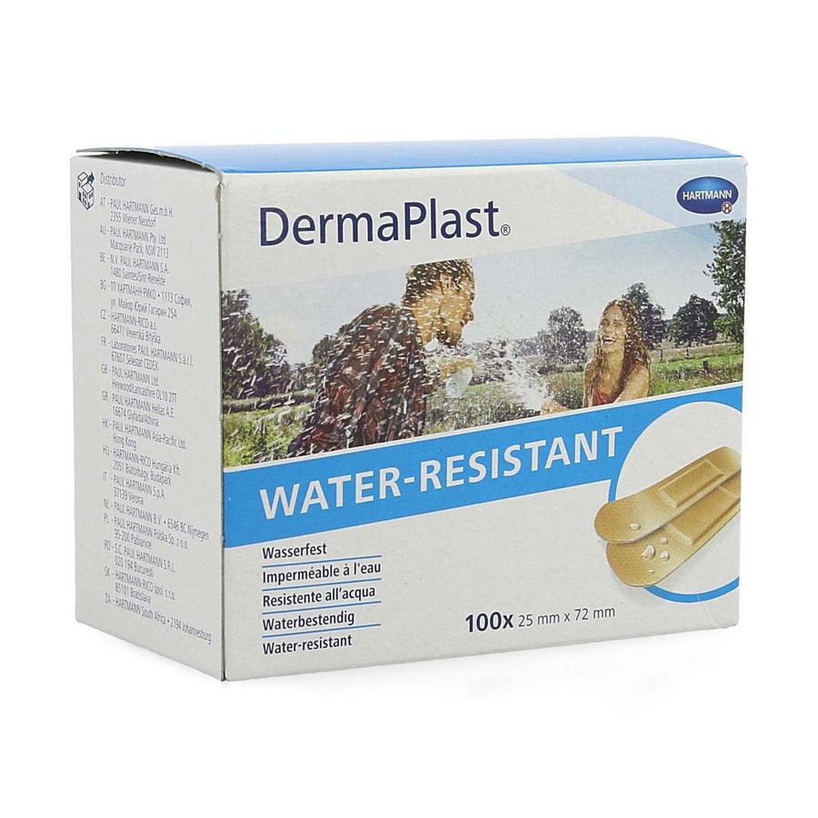 Dermaplast Water Resistant 25x72mm 100 5351522