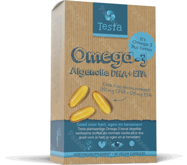 Testa Omega 3 Algenolie DHA en EPA Vegetarisch 60 softgels