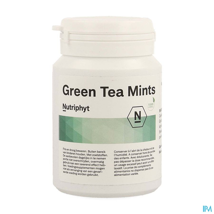 Nutriphyt Green Tea Mint 120 Tabletten