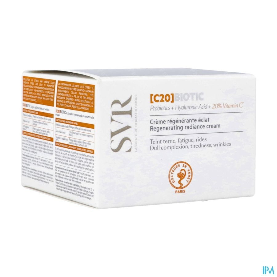 SVR C20 Biotic Regenererende Crème 50ml