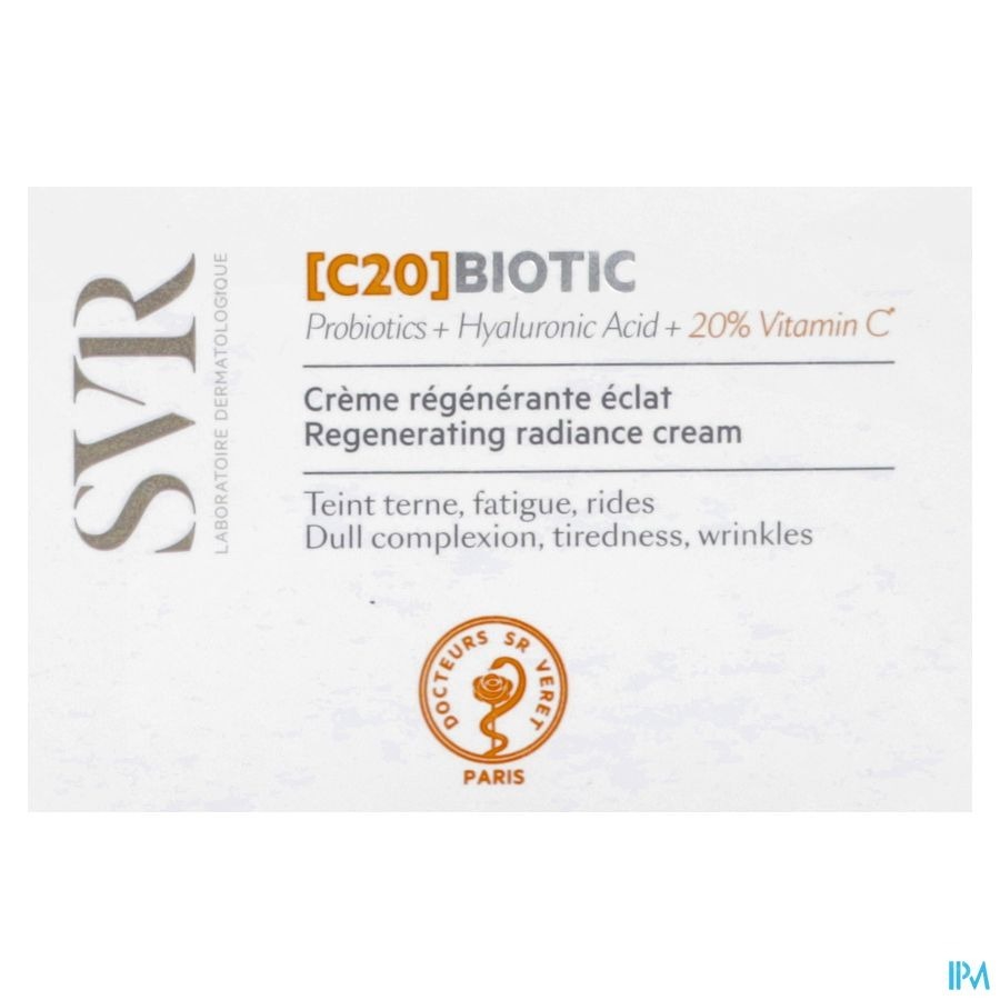 SVR C20 Biotic Regenererende Crème 50ml