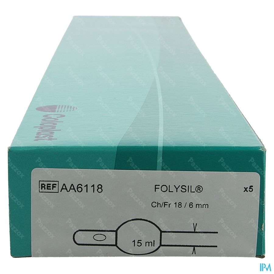 Folysil 2-weg Nel Sil Cath 15ml 41cm Ch18 5