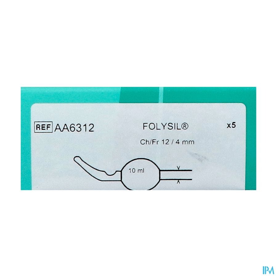 Folysil 2-weg Tie Sil Cath 15ml 40cm Ch12 5