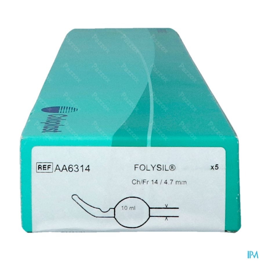 Folysil 2-weg Tie Sil Cath 15ml 40cm Ch14 5