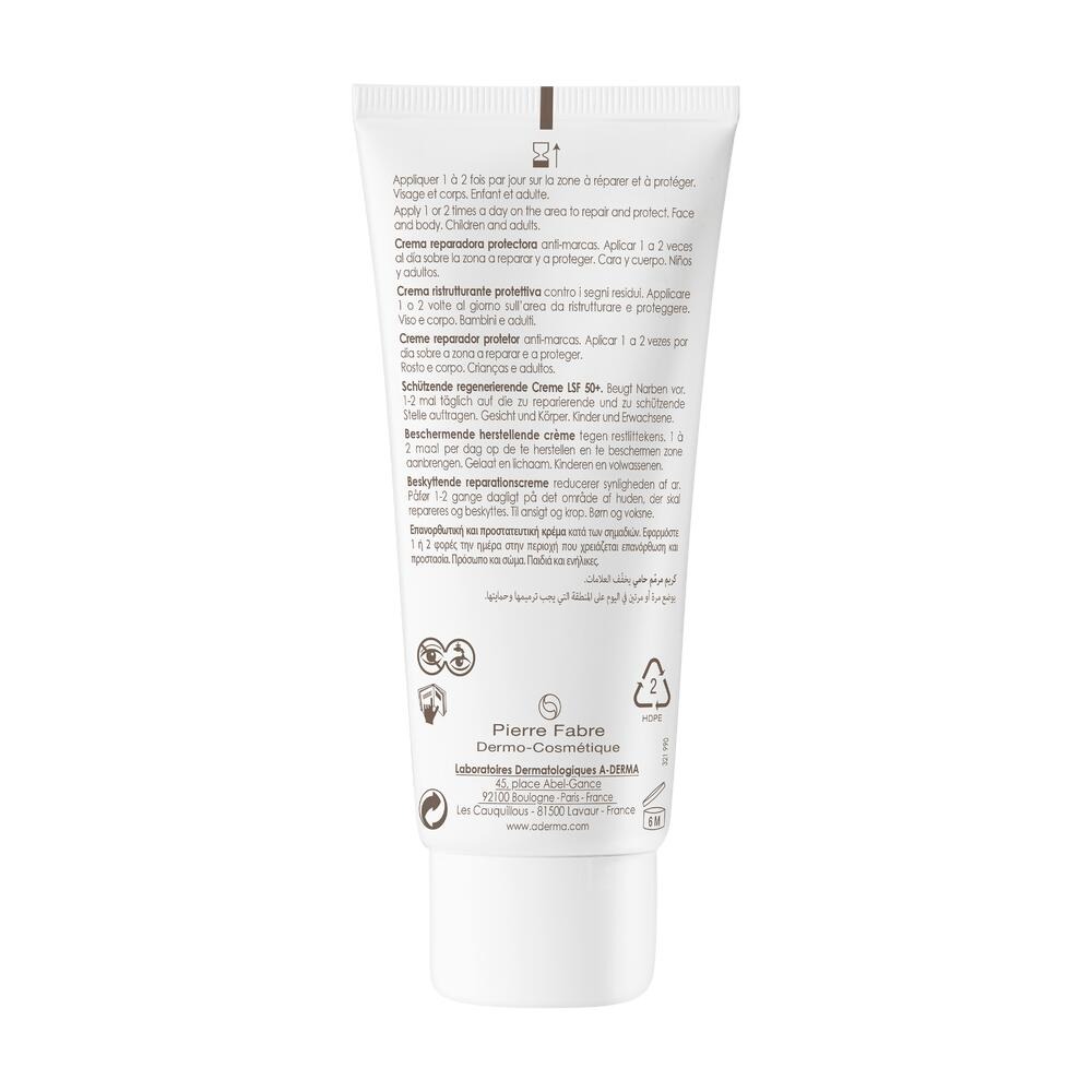 A-Derma Epitheliale Ultra Herstellende Crème SPF50+ 100ml