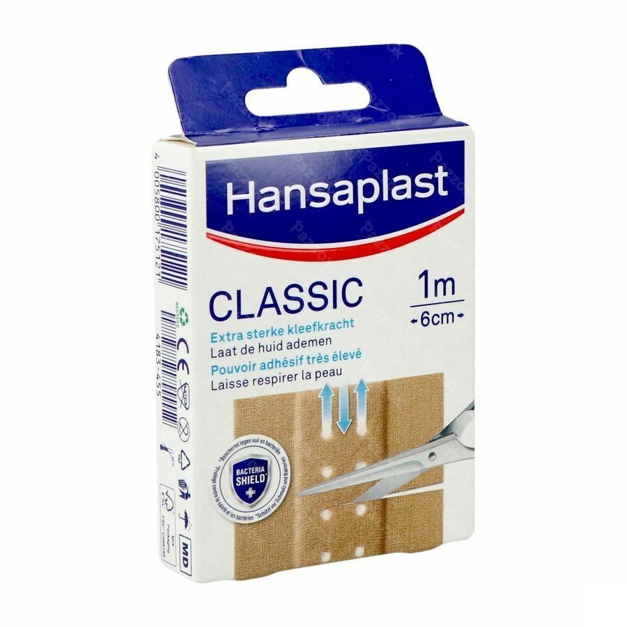 Hansaplast Klassiek 1mx6cm