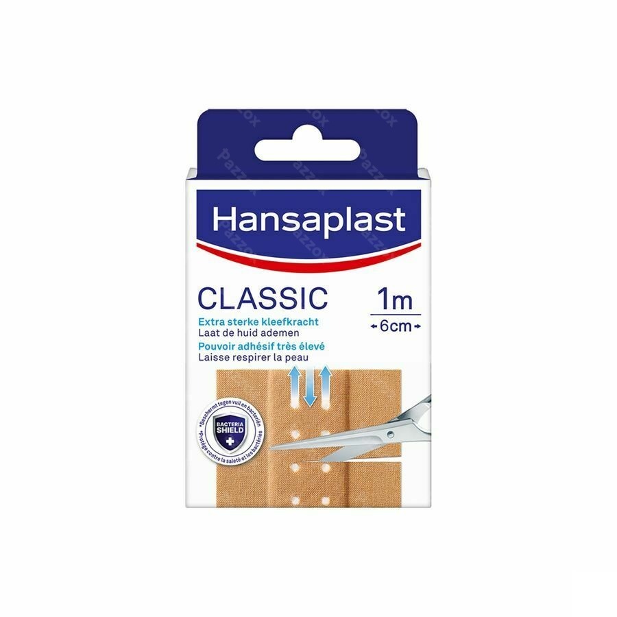 Hansaplast Klassiek 1mx6cm