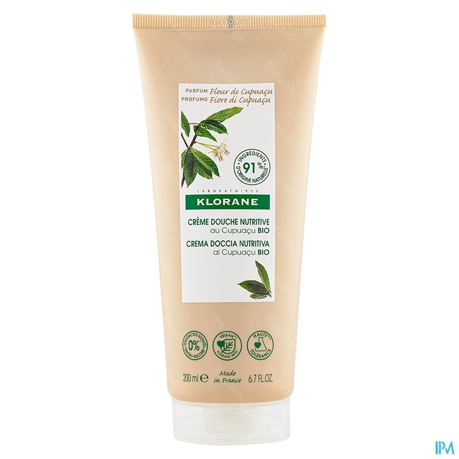 Klorane Lichaam Douchecr Cupuacubloem 200ml Nf