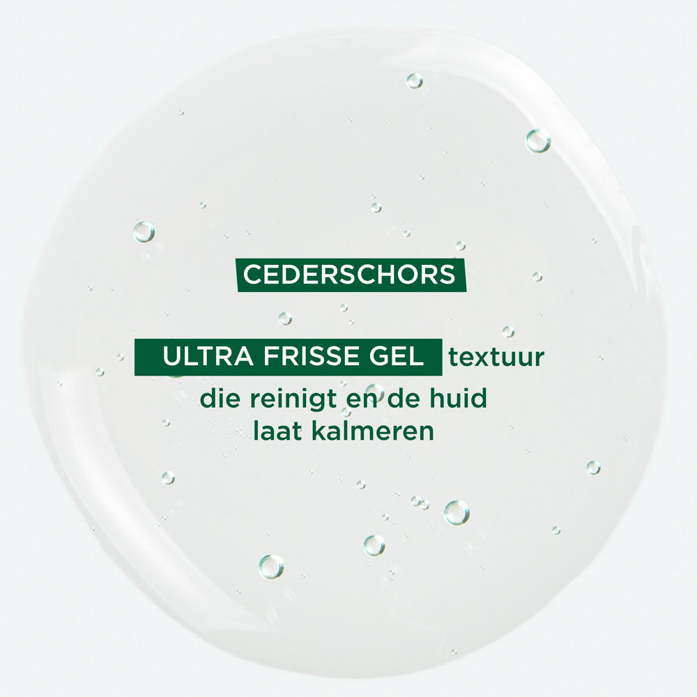 Klorane Lichaam Douchegel Cederhout 200ml