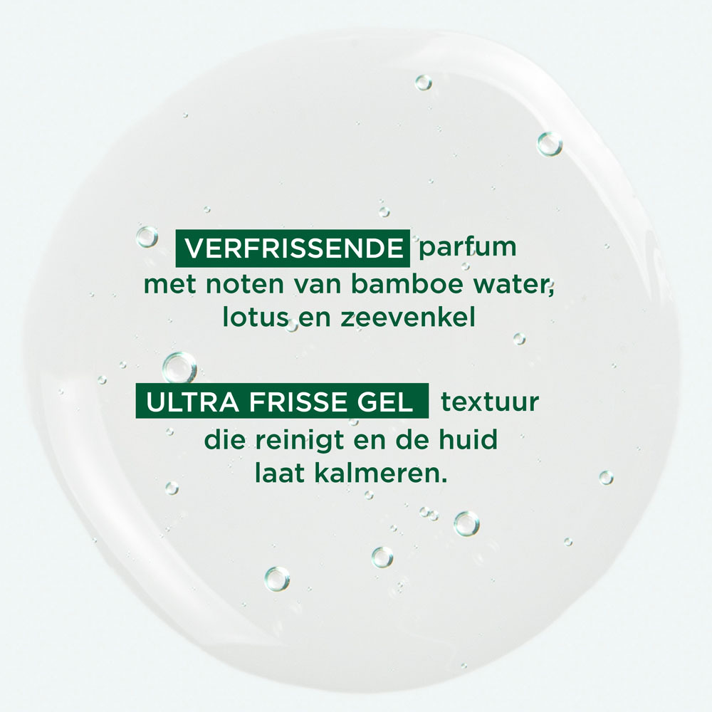 Klorane Douchegel Bamboesap 200 Ml