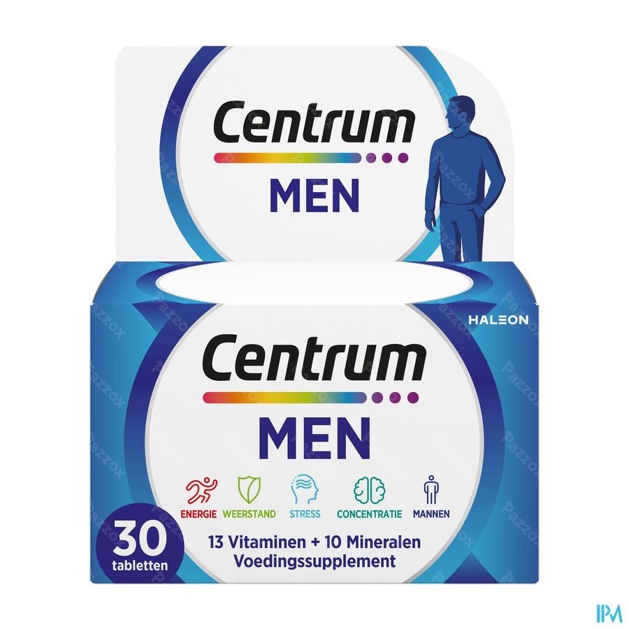 Centrum Men Multivoedingssupplement Mannen 30 Tabletten