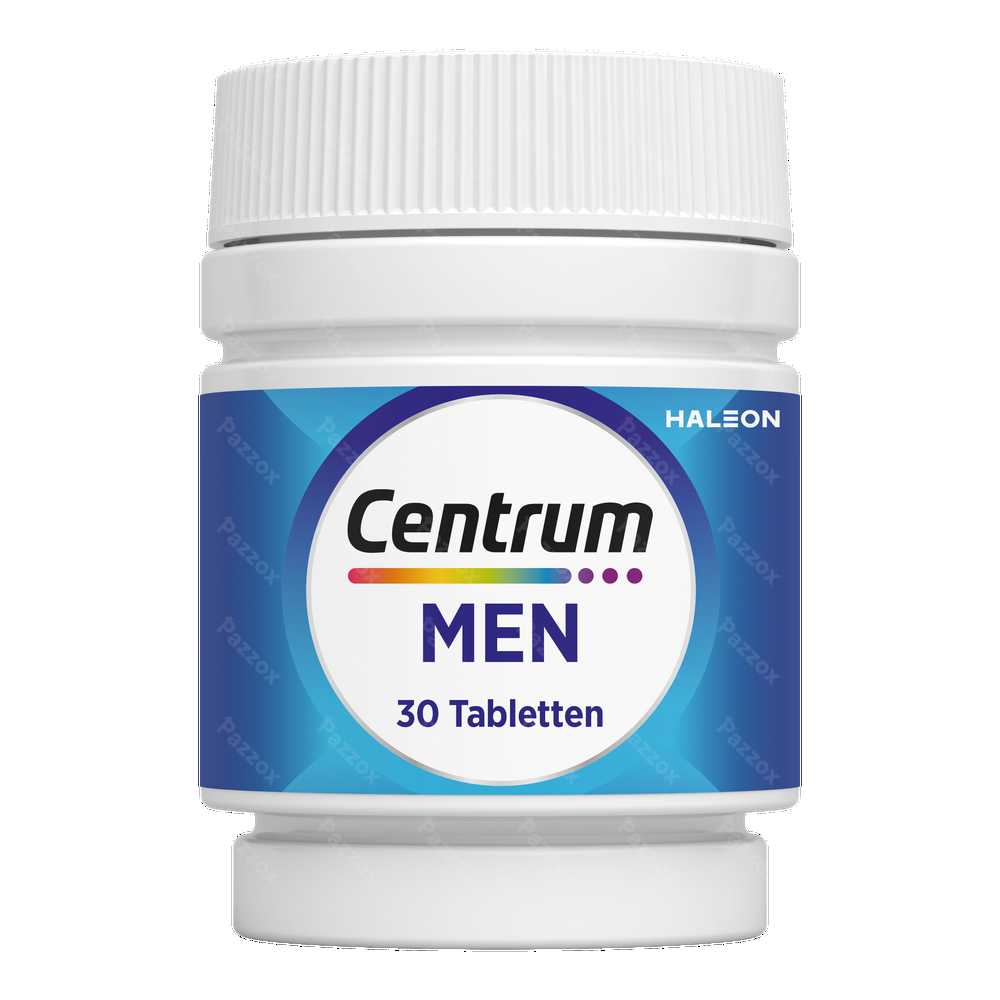 Centrum Men Multivoedingssupplement Mannen 30 Tabletten