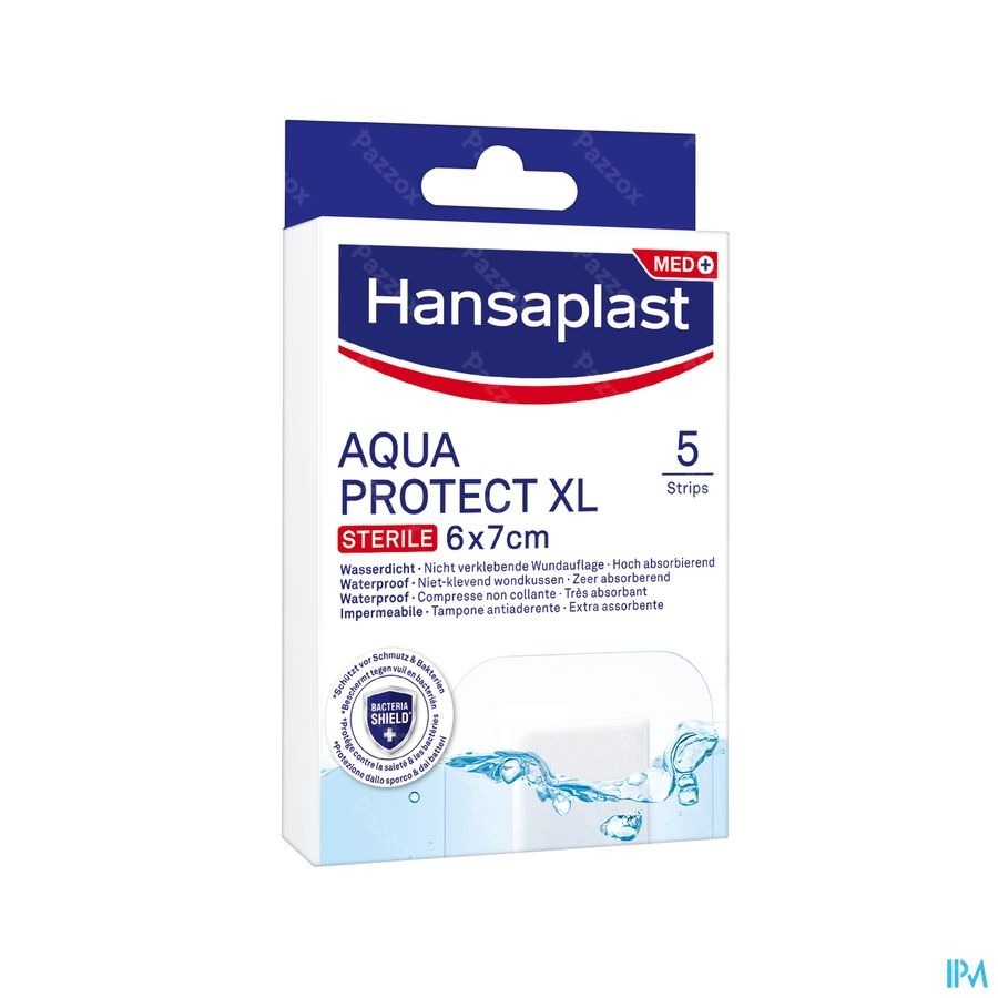 Hansaplast Aqua Protect Strips Steriel Xl 5