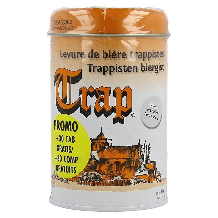 Revogan Trap Biergisttabletten 144g + 30 Tabletten Gratis