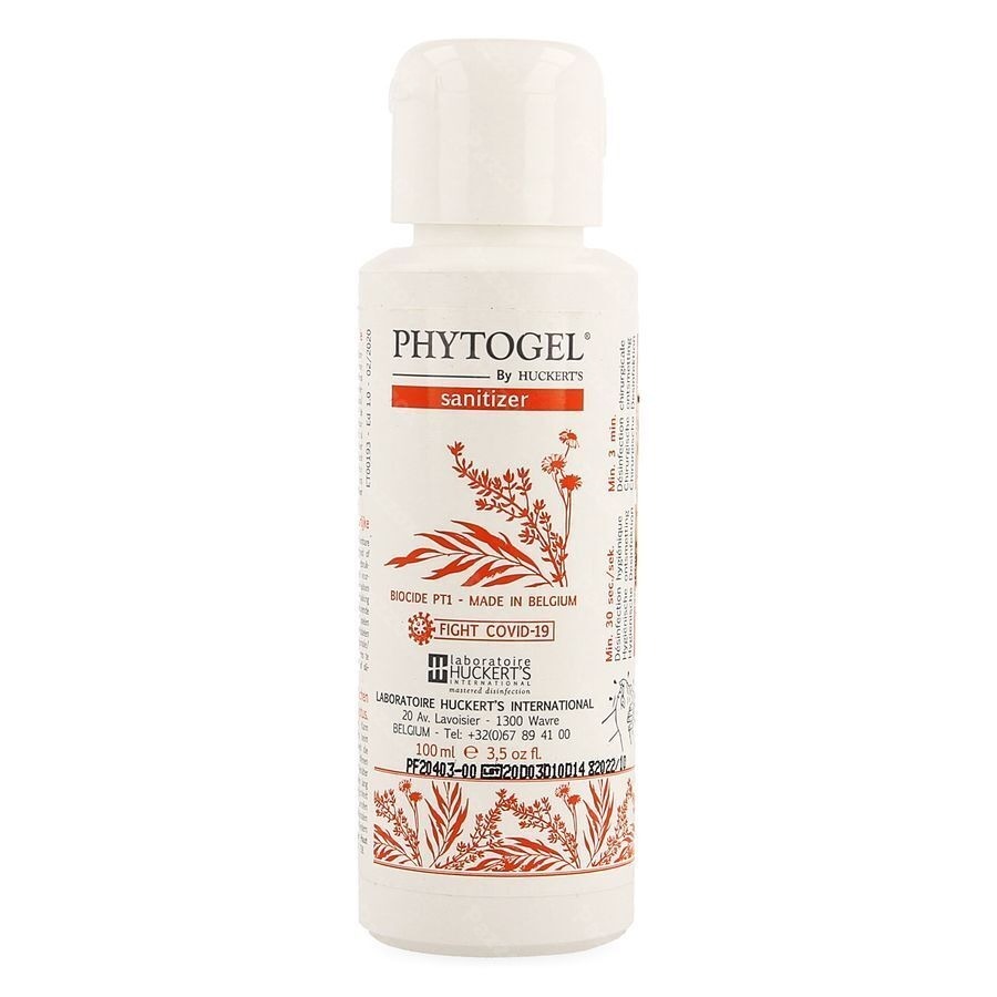 Phytogel By Huckert's Sanitizer Zakflesje 100ml