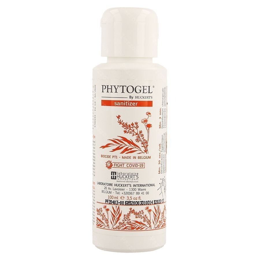 Phytogel By Huckert's Sanitizer Zakflesje 100ml