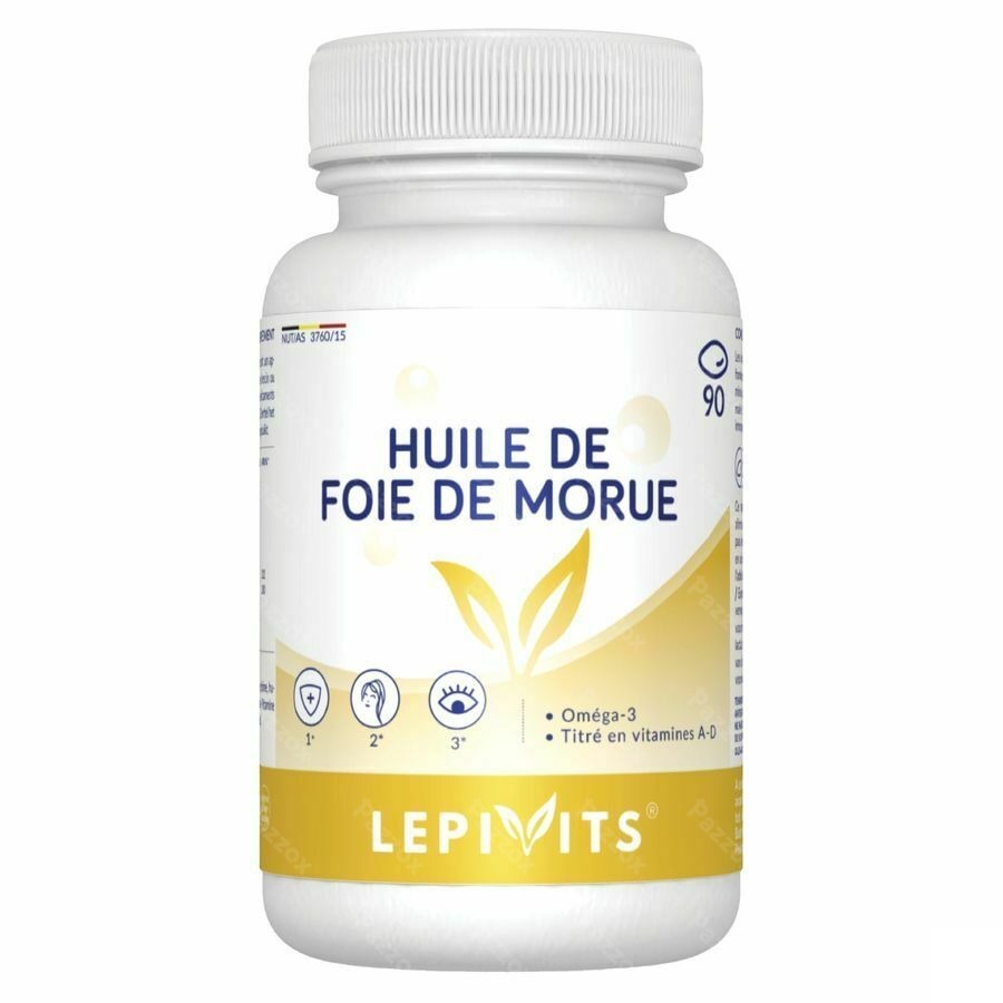 Levertraanolie Caps 90 Lepivits