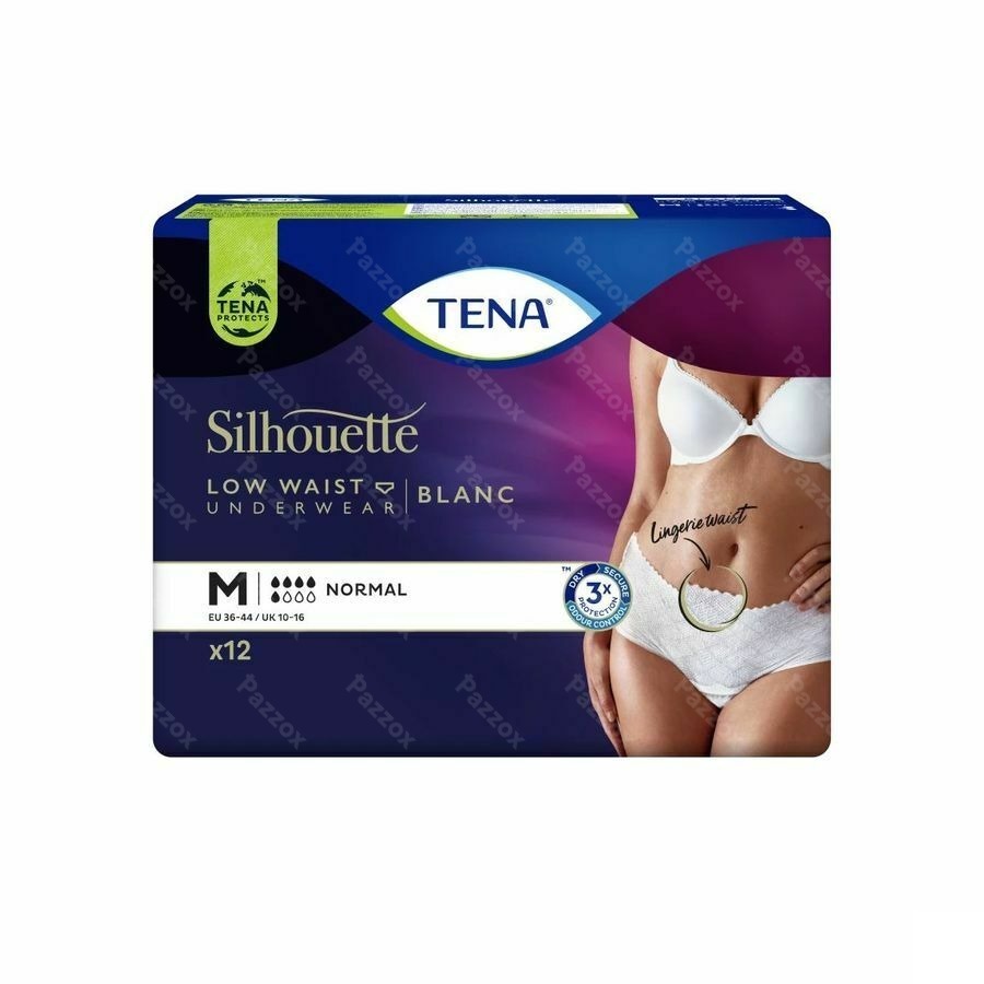 Tena Silhouette Normal Blanc Low Waist M 12 795512