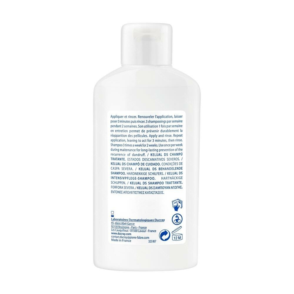 Ducray Kelual DS Hardnekkige Schilfers Shampoo Anti Roos 100ml