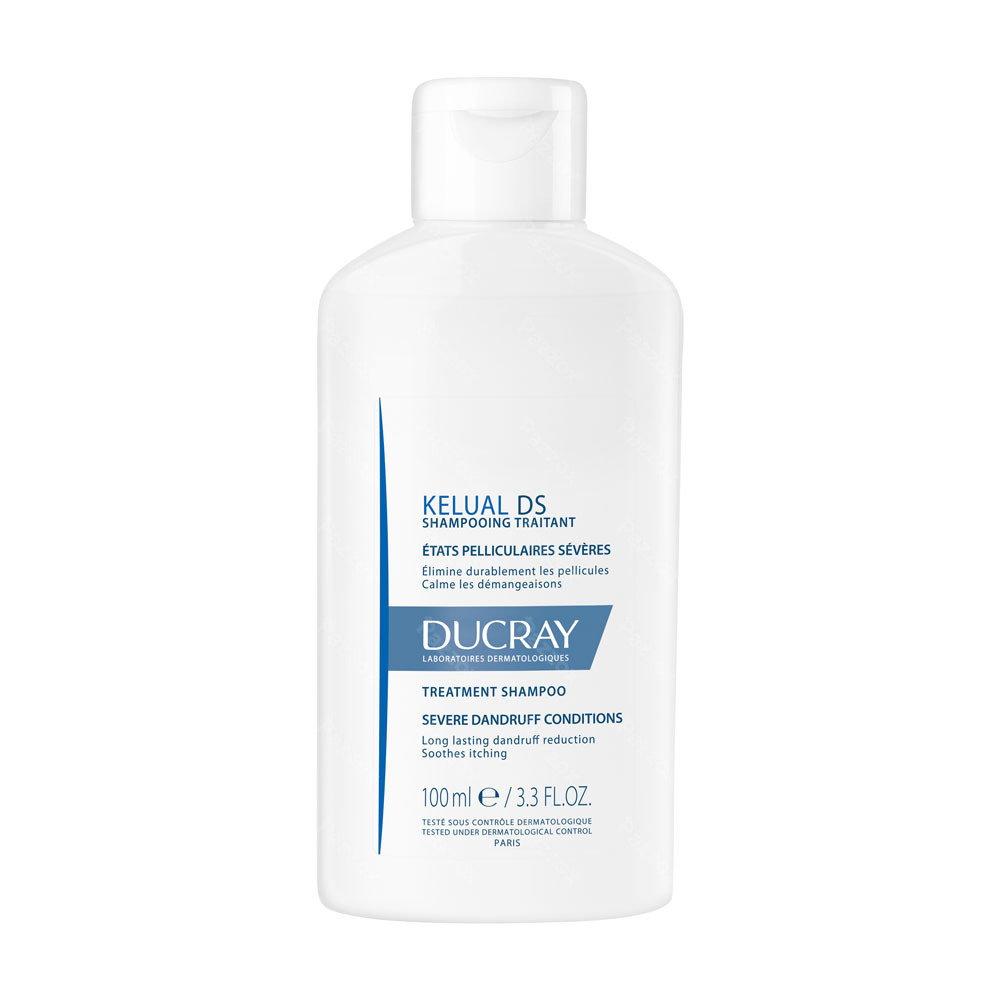 Ducray Kelual DS Hardnekkige Schilfers Shampoo Anti Roos 100ml