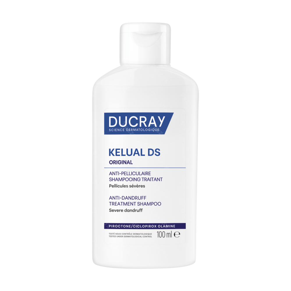 Ducray Kelual DS Verzorgende Shampoo Hardnekkige Roos & Jeuk 100ml