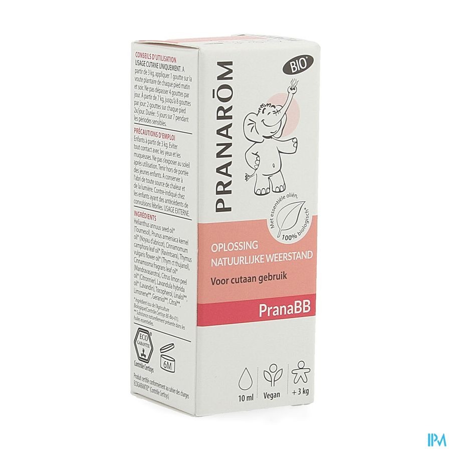 Pranarôm Natuurlijke Weerstand Bio 10ml
