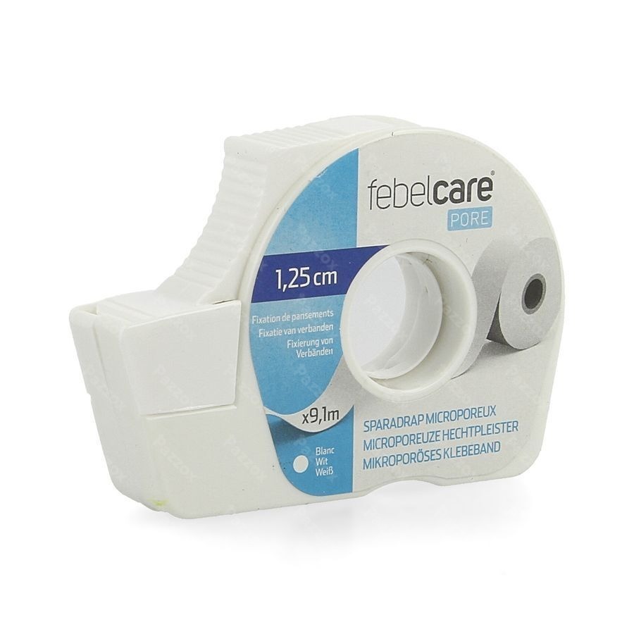 Febelcare Pore Micropor.hechtpleister 12,5mmx9,14m
