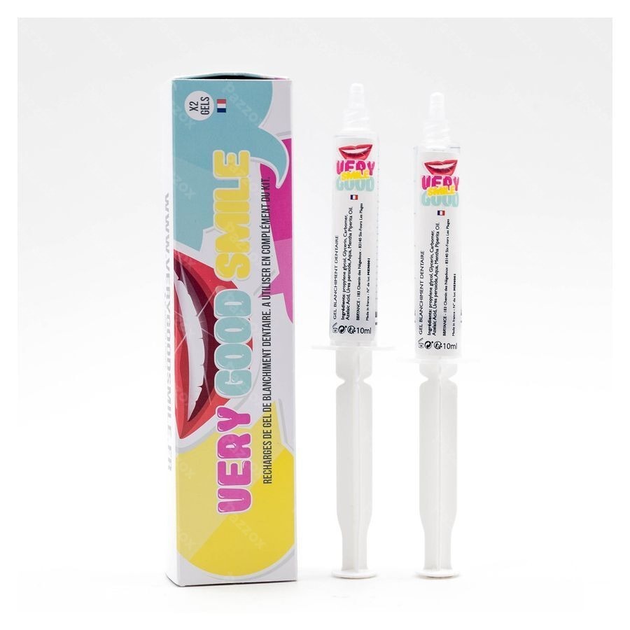 Very Good Smile Witmakende Tandgel Refill 2x10ml