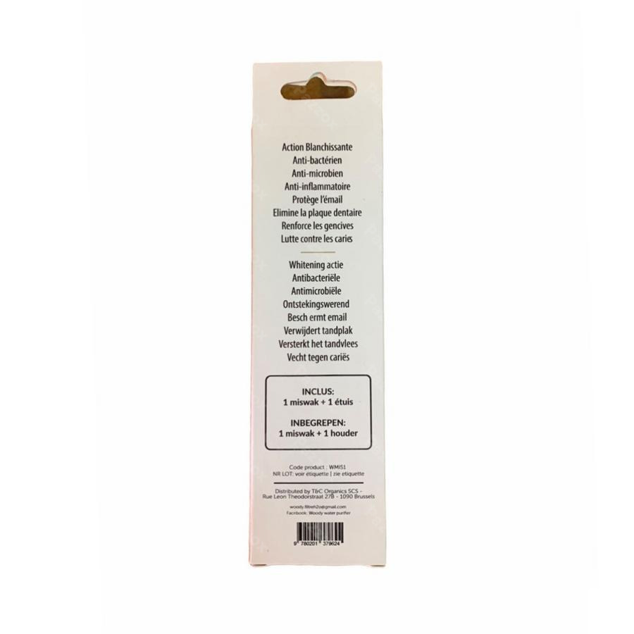 Woody Miswak Tandenborstel + Holder