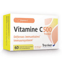 Trenker Vitamine C500 60 Zuigtabletten of Kauwtabletten