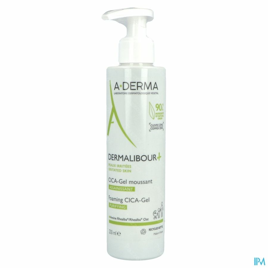 A-Derma Dermalibour+ Cicagel Zuiverende Schuimgel