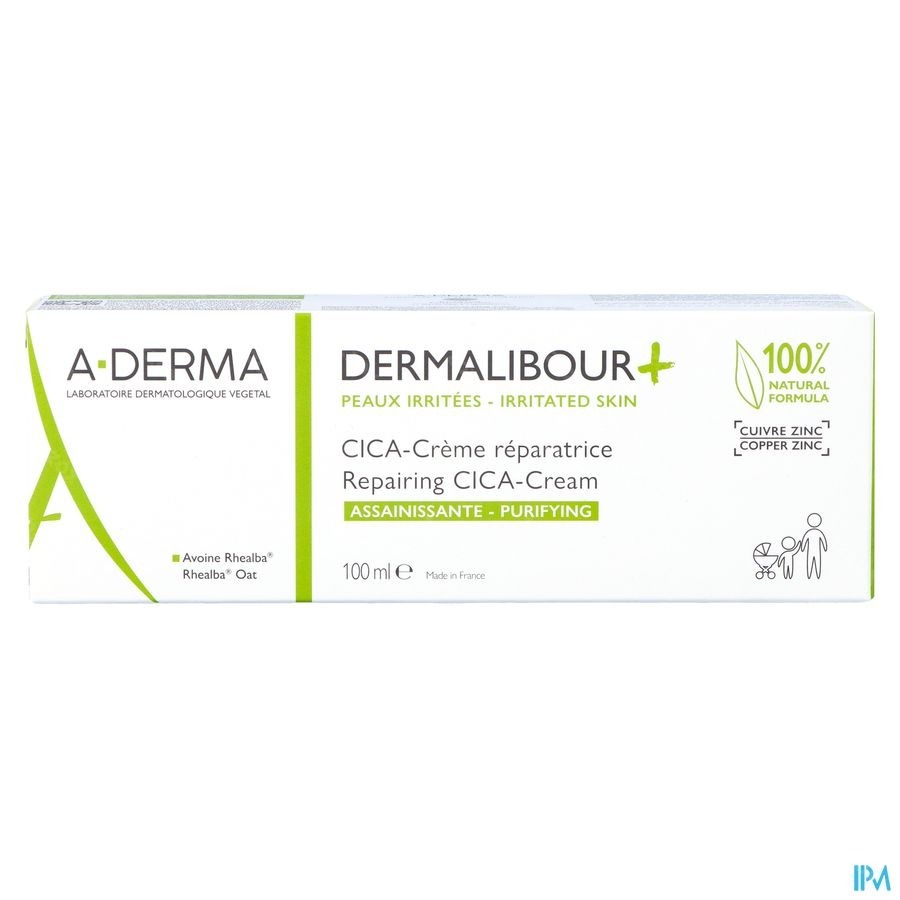 A-Derma Dermalibour + Cicacrème Herstellend 100ml