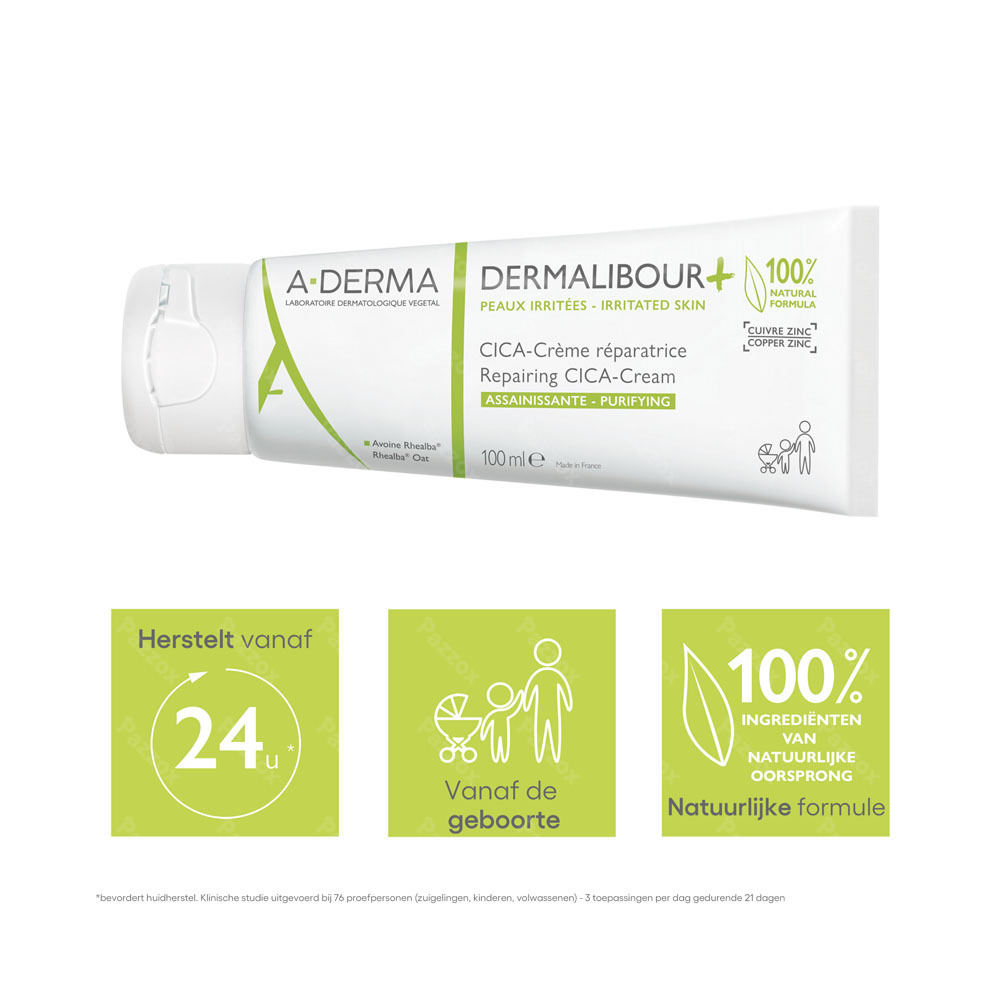 A-Derma Dermalibour + Cicacrème Herstellend 100ml