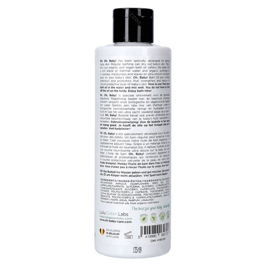 Oh Baby Badolie 250ml