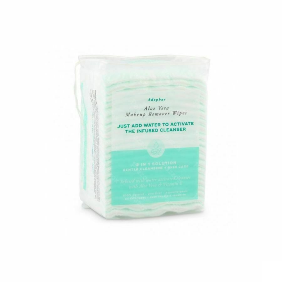 Adephar Make-up Remover Wipes 2in1 Aloe 40