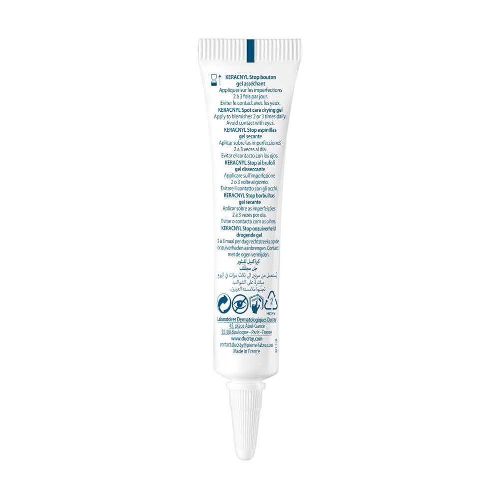 Ducray Keracnyl Lokale SOS Verzorging tegen Puistjes 10ml