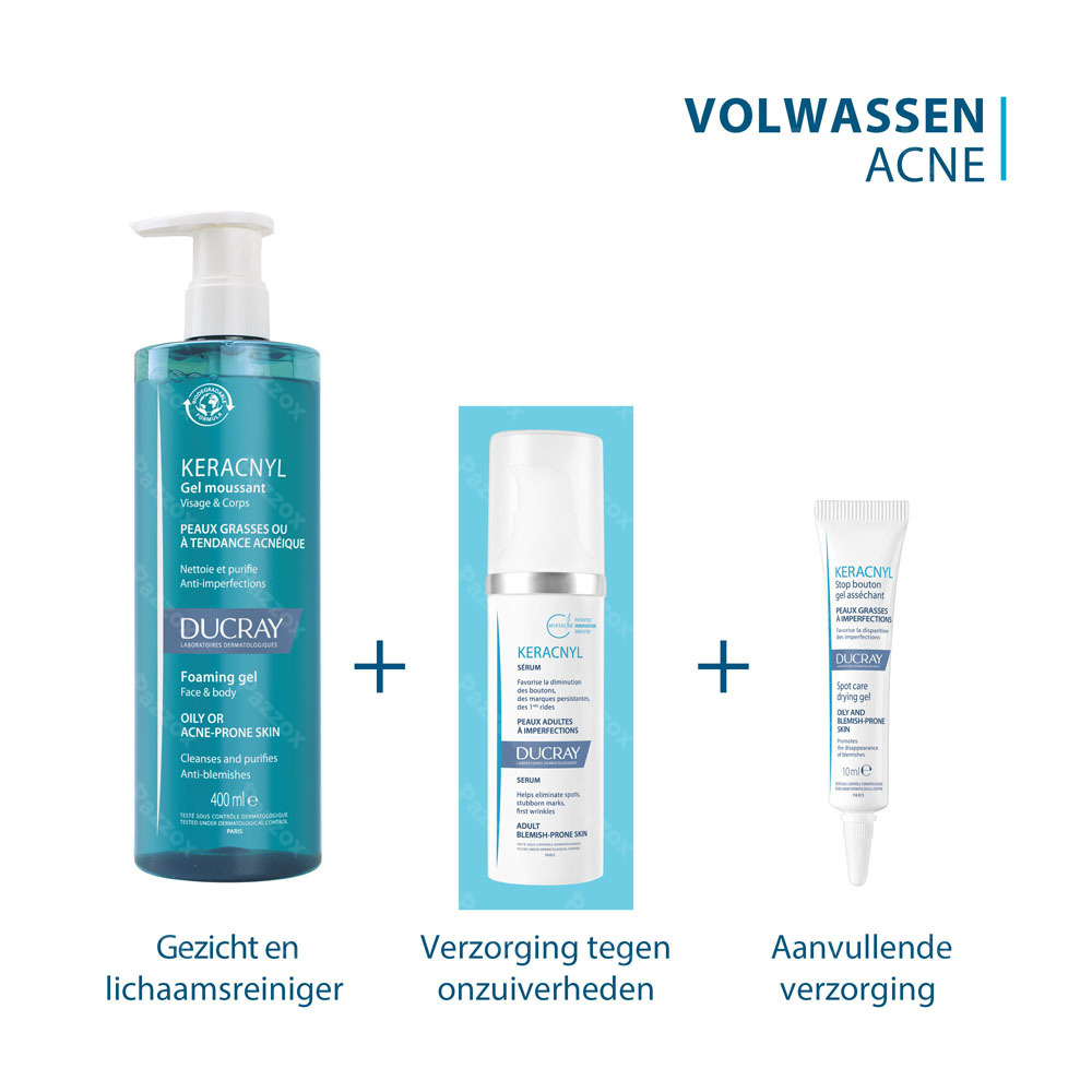 Ducray Keracnyl Lokale SOS Verzorging tegen Puistjes 10ml