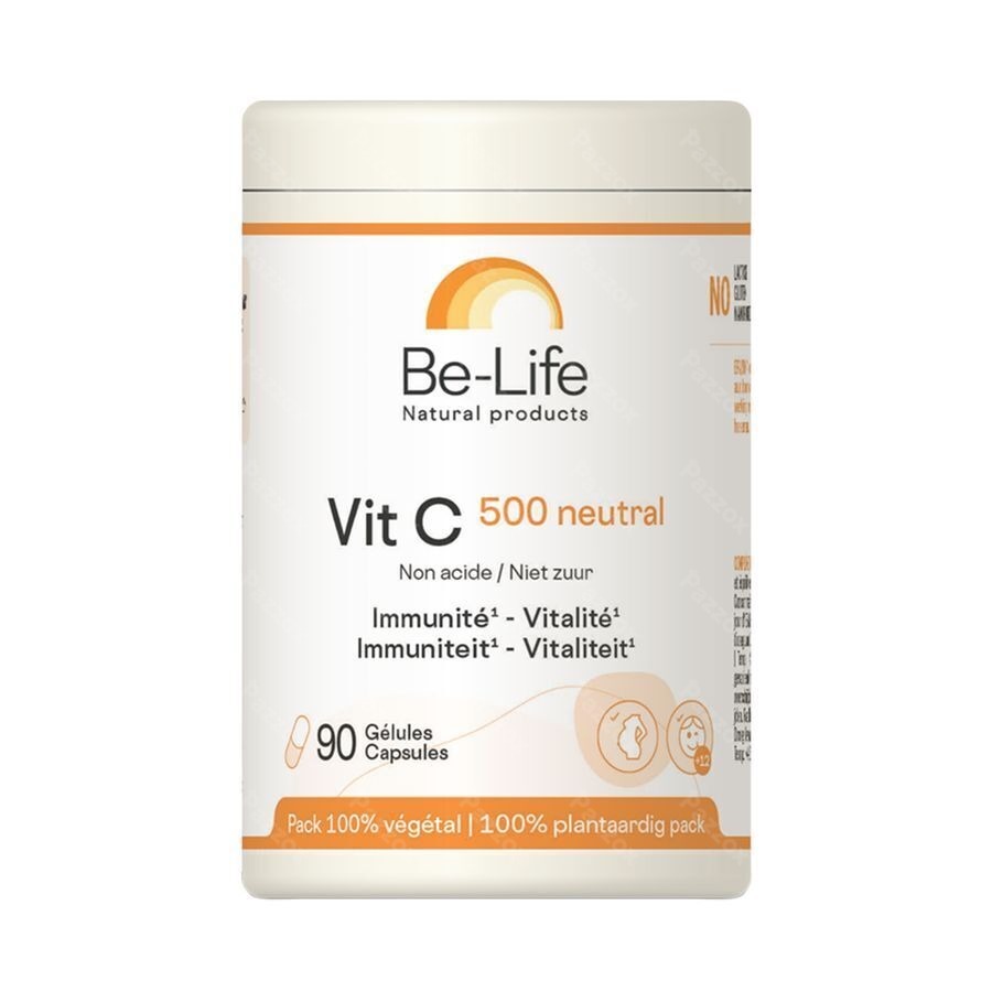 Be-Life Vit C 500 Neutral 50 Plantaardige Capsules