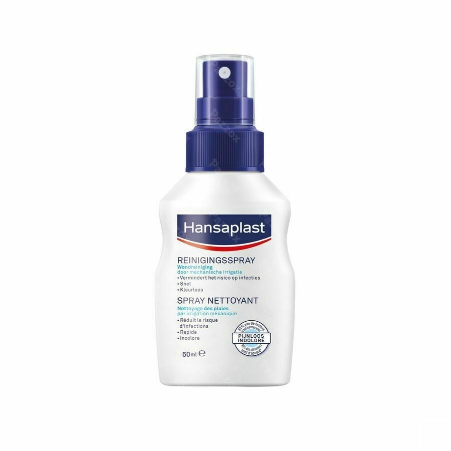 Hansaplast Wondreiniging Spray 50ml