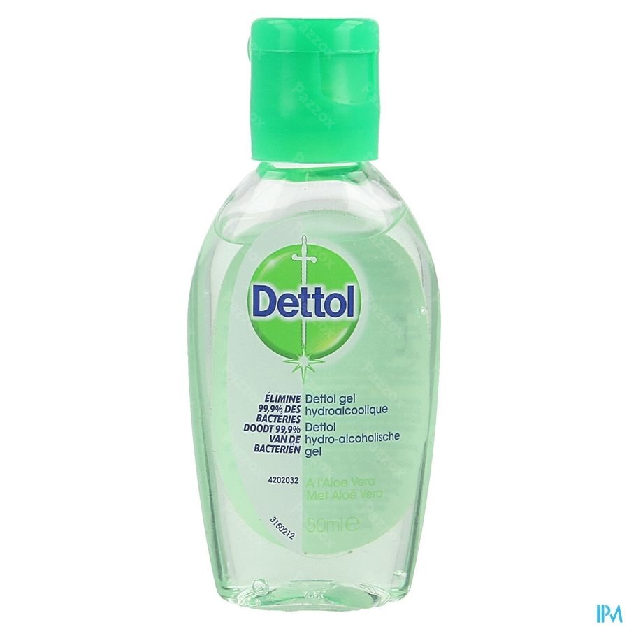 Dettol Hydroalcoholische Gel Aloe Vera 50ml
